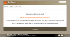 Desktop Screenshot of itefix.net